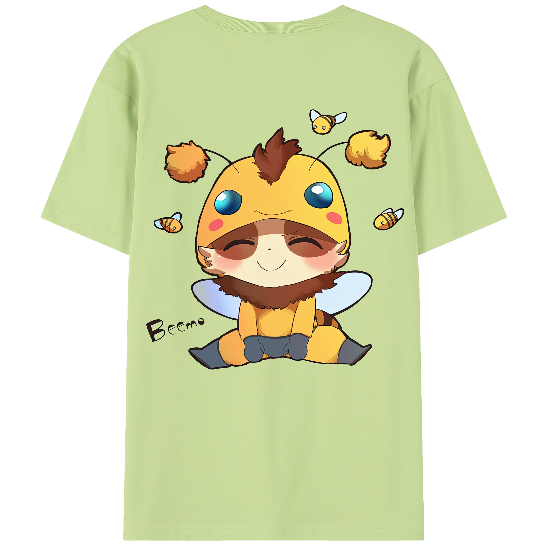 リーグ・オブ・レジェンド League of Legends LOL 綿100％半袖Tシャツ（背面プリント）